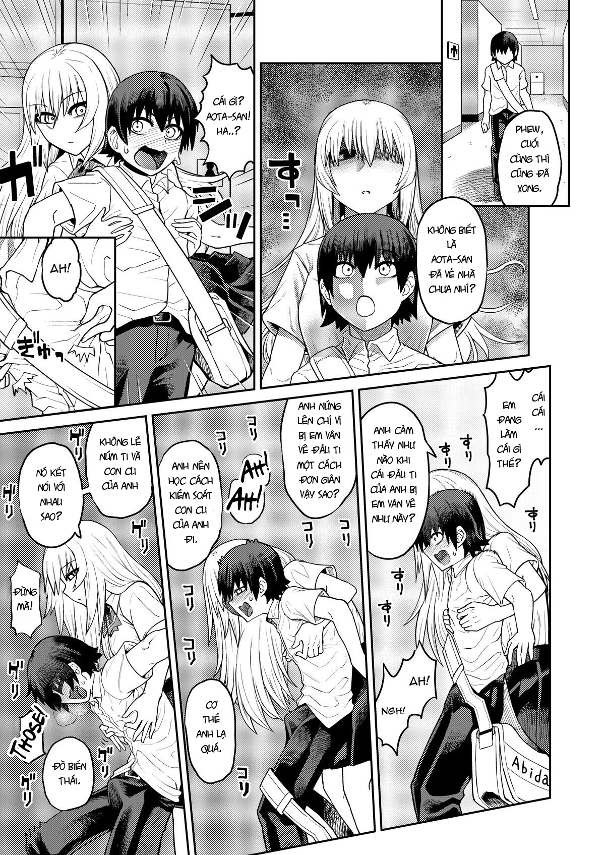 Đọc truyện hentai Không rõ nguyên nhân nhưng đàn em lại sẵn sàng quan hệ tình dục với tôi - Chap 1: Sự ngọt ngào của ghen tuông.