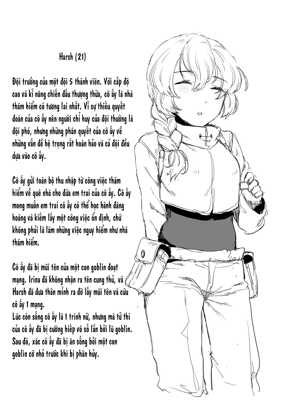 Đọc truyện hentai Câu chuyện về khởi đầu của cơn ác mộng vĩnh hằng! - Ăn sống em Harsh đáng thương!
