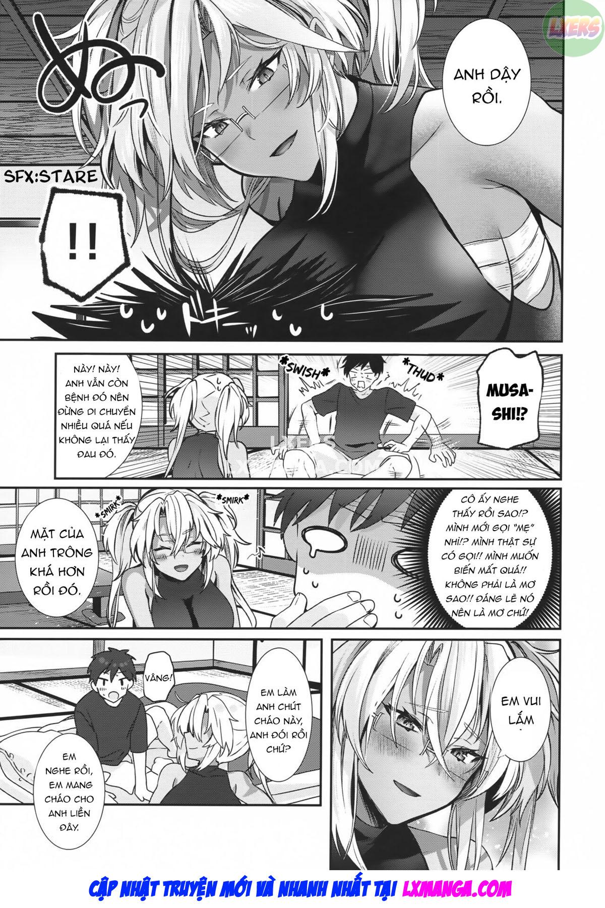 Đọc truyện hentai Musashi-San No Yoru Jijou Anata No Ai Kagi Hen - Oneshot