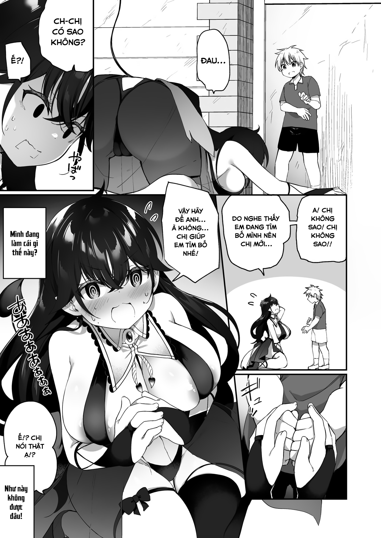 Đọc truyện hentai Câu chuyện về người hùng đã đánh bại quỷ vương nhưng lại thua trước Succubus và tận hưởng cuộc sống làm Succubus! - Oneshot