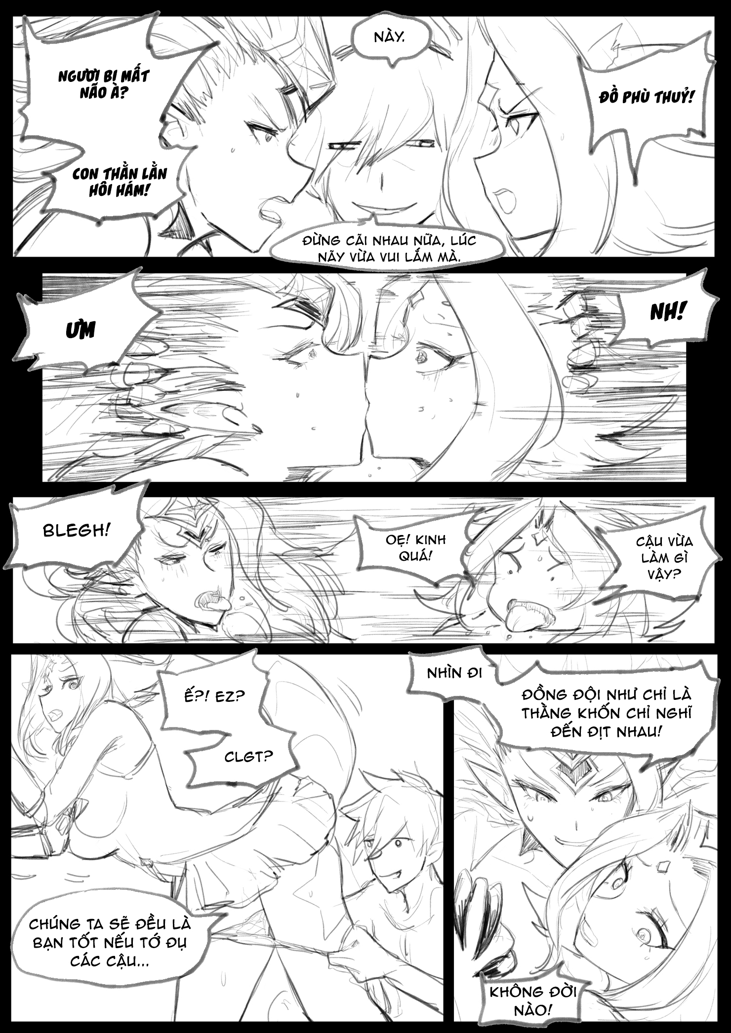 Đọc truyện hentai Người giám hộ tình dục 4 - đồng đội bóp dái