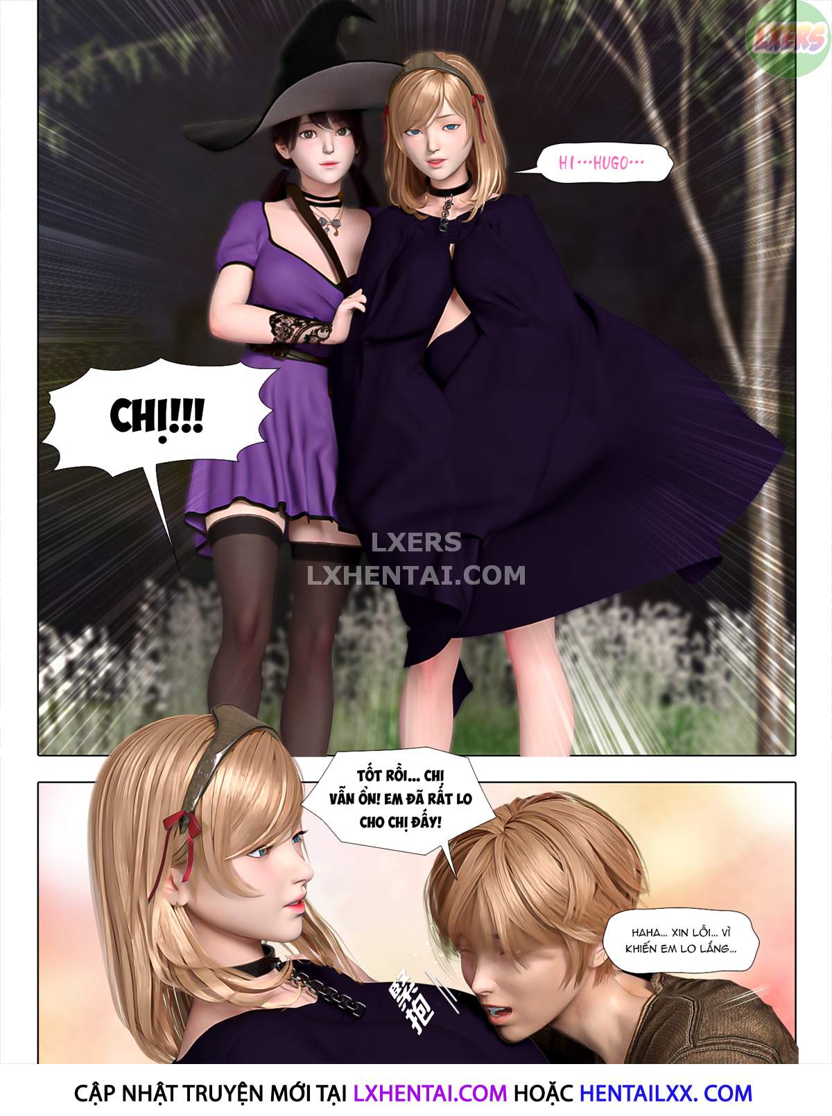 Đọc truyện hentai The Rose Fall Into Darkness - Chap 3