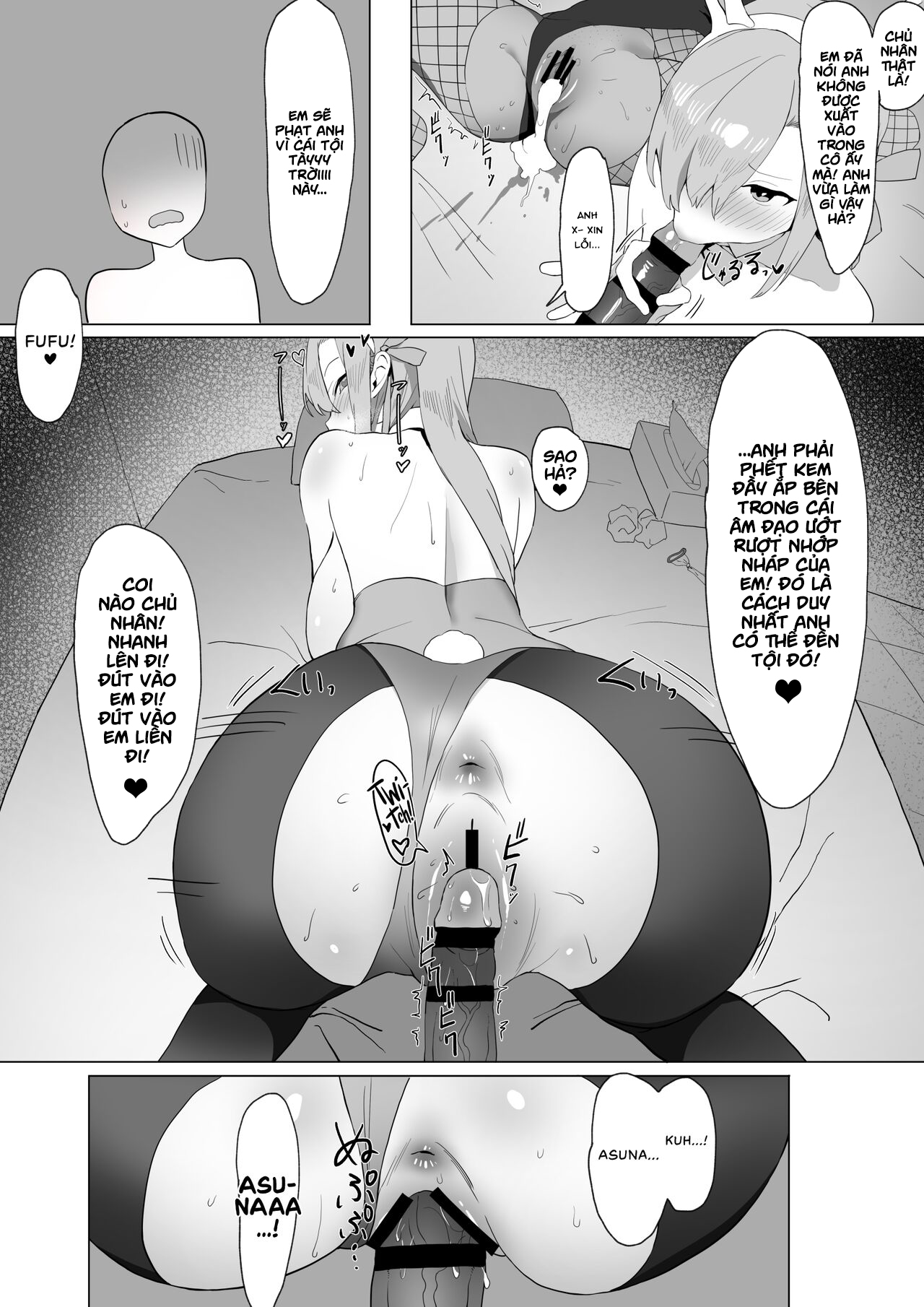 Đọc truyện hentai Lại là chịch hai nàng thỏ! - Like để được chịch thêm gái thỏ!
