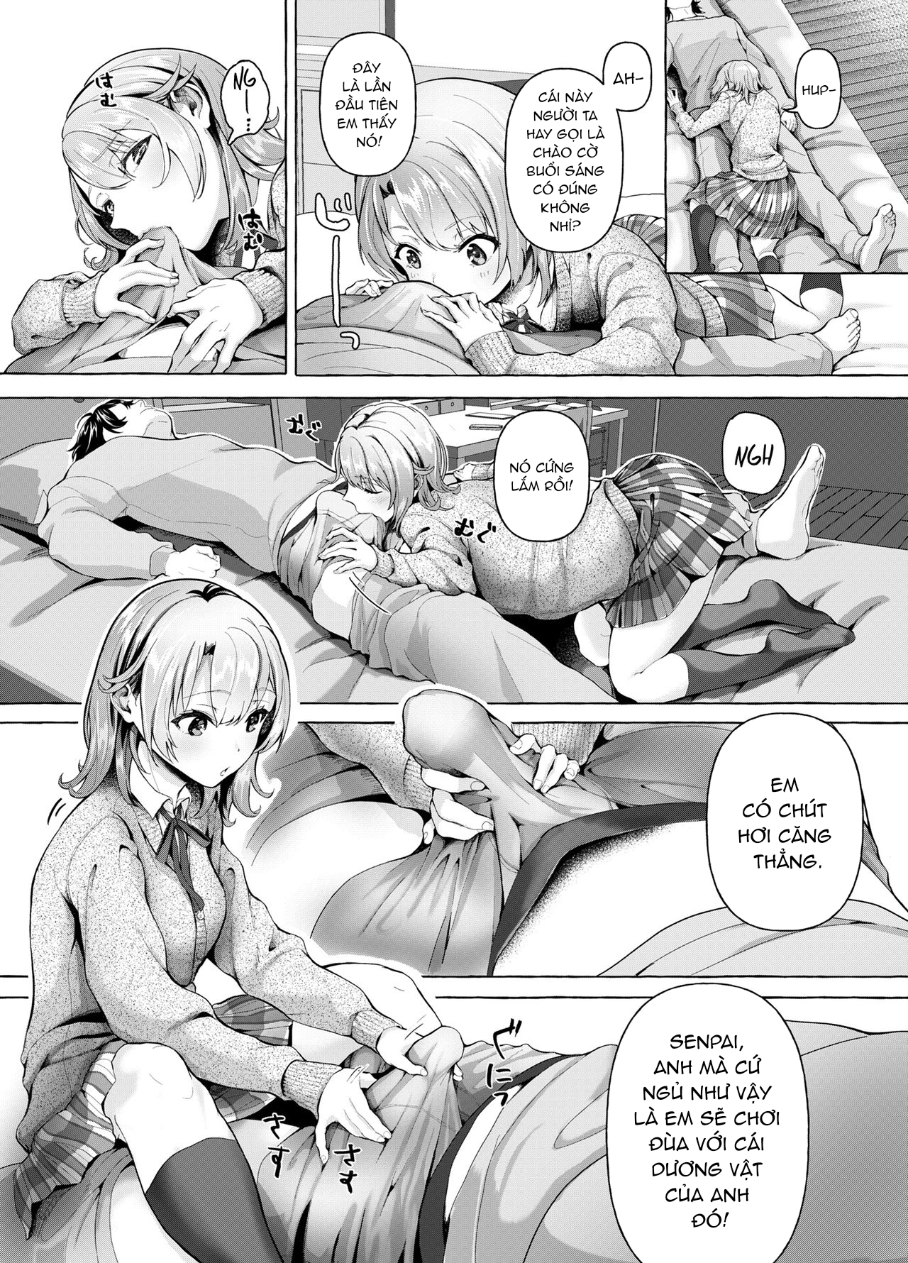 Đọc truyện hentai Chào buổi sáng, Senpai! (Yahari Ore no Seishun Love Come wa Machigatteiru) - Oneshot