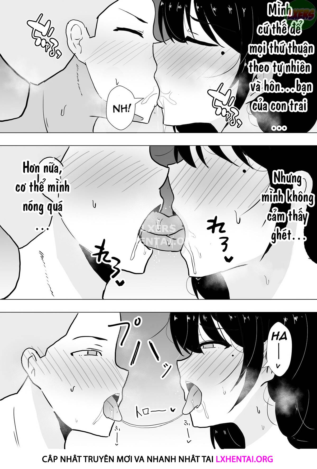 Đọc truyện hentai Người mẹ yêu quý của tôi, cô bạn gái ngốc nghếch của tôi - Chap 1