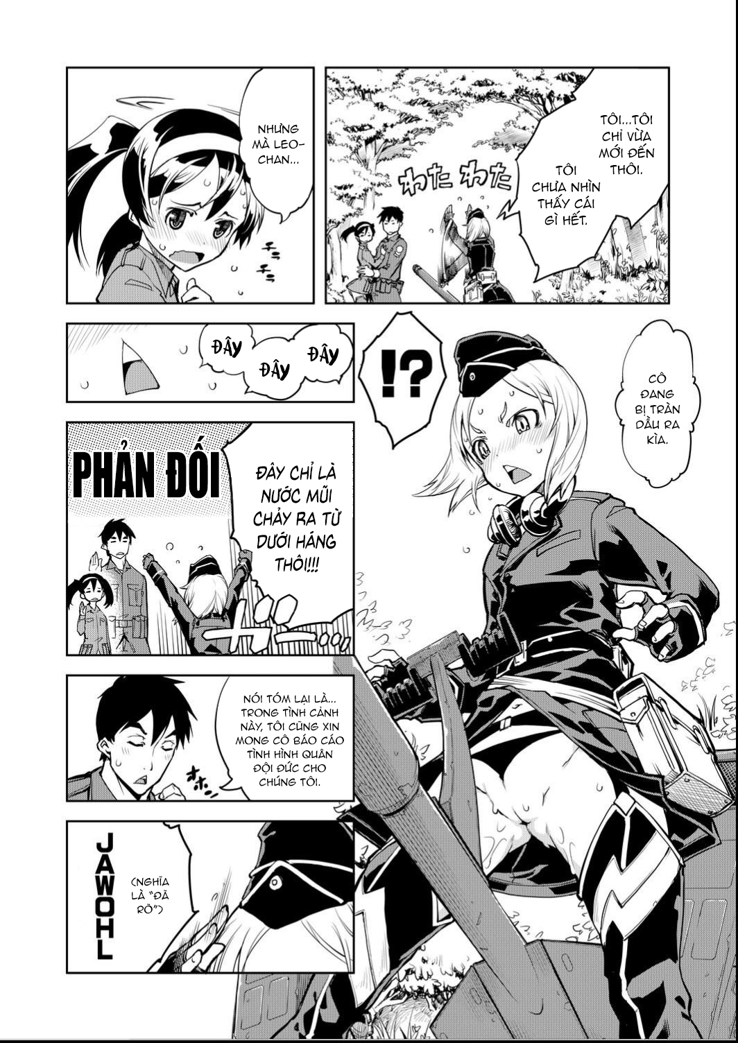 Đọc truyện hentai Những thiếu nữ chiến xa Chiến tuyến số 2