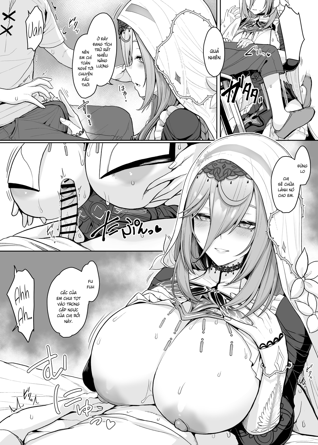 Đọc truyện hentai Hình phạt của Aponia Onee-san - Oneshot