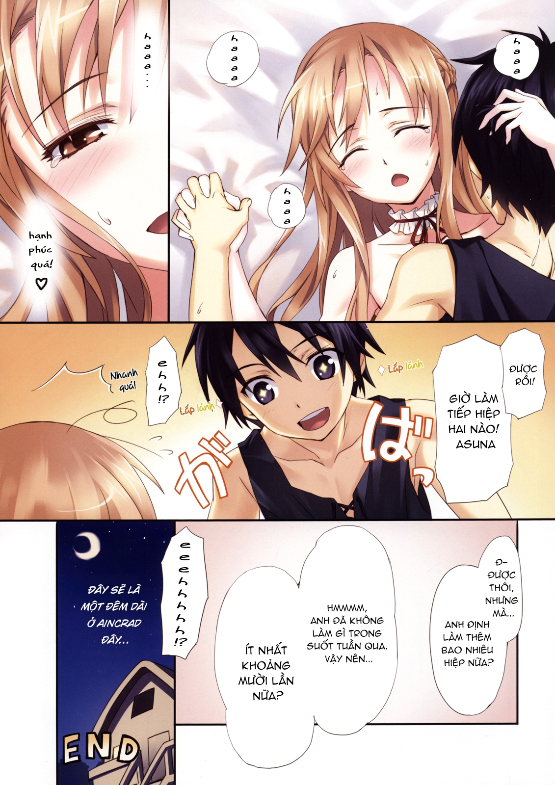Đọc truyện hentai Kiếm thuật bổ sung (Sword Art Online) - Oneshot
