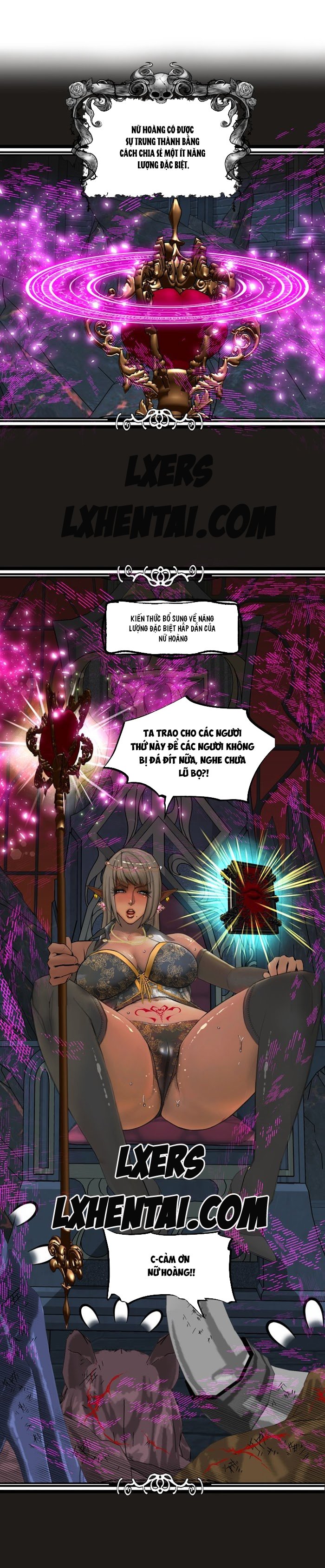 Đọc truyện hentai Nữ Hoàng Dark Elf Và Nô Lệ Orc - Chap 7