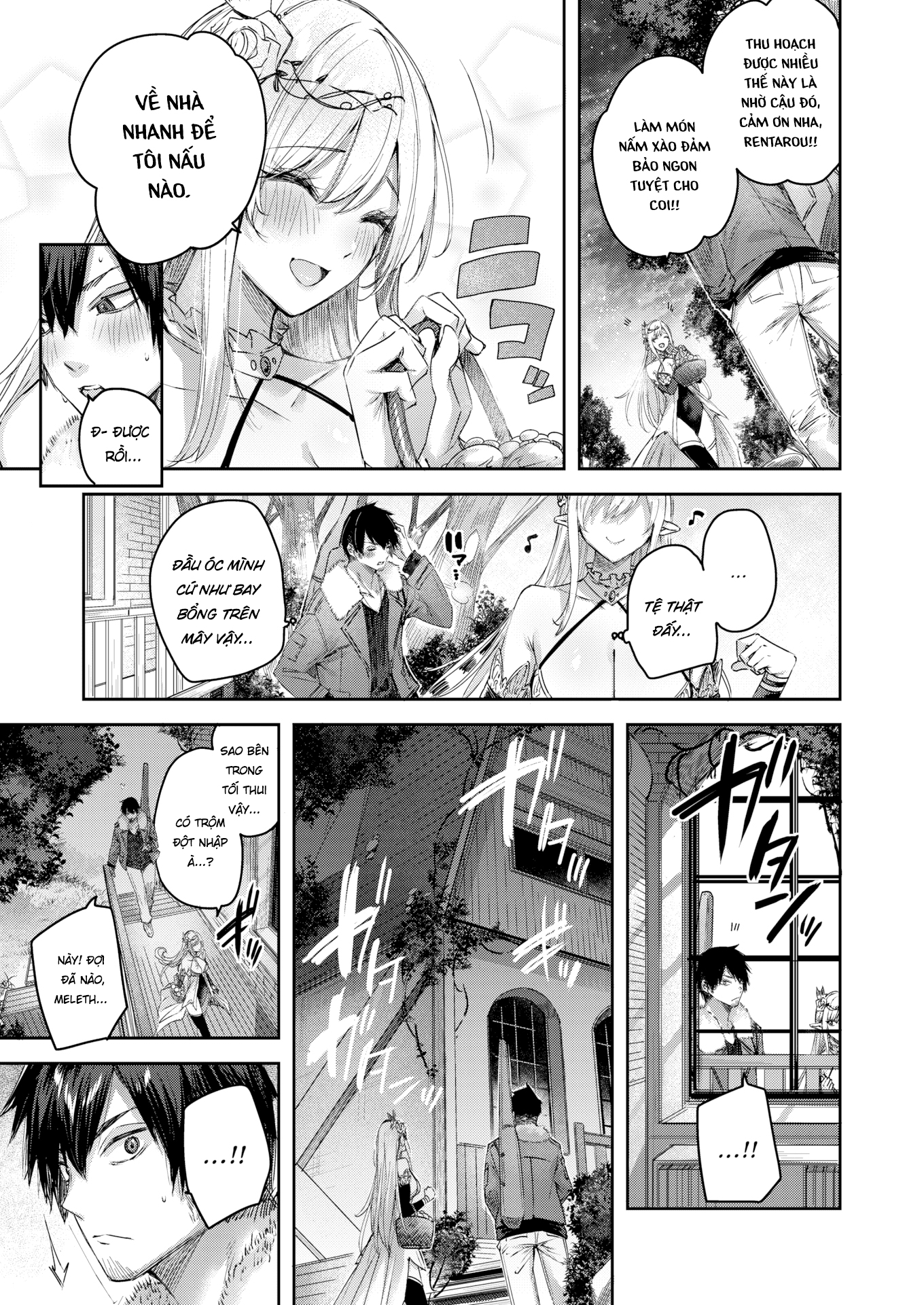 Đọc truyện hentai Cuộc chạm trán của chàng thợ săn đơn độc trong khu rừng yêu tinh - Chap 1