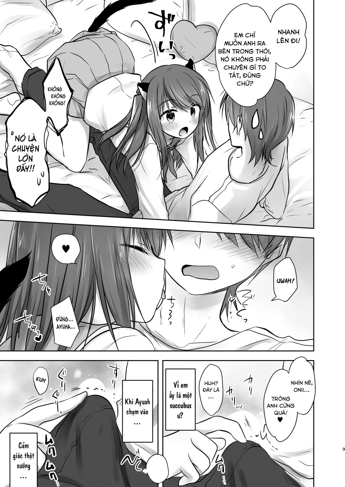 Đọc truyện hentai Cô em gái tôi đã biến thành Succubus với sự chấp thuận của gia đình tôi đã làm tình với em ấy - Oneshot