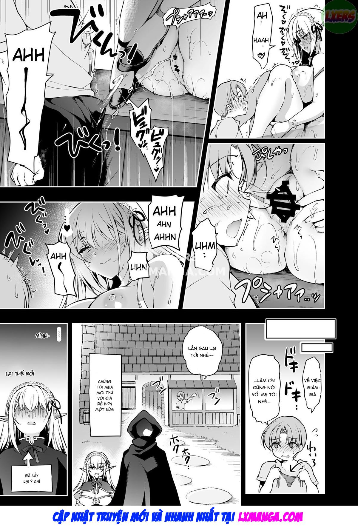 Đọc truyện hentai Elf ni Inmon o Tsukeru Hon Chap 2 LEVEL:2
