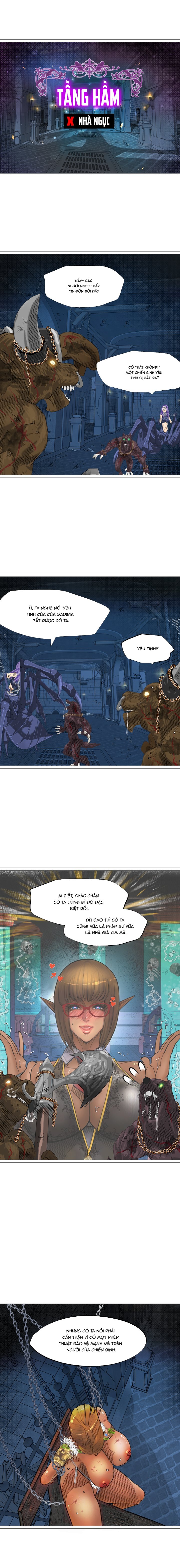 Đọc truyện hentai Nữ Hoàng Dark Elf Và Nô Lệ Orc - Chap 15