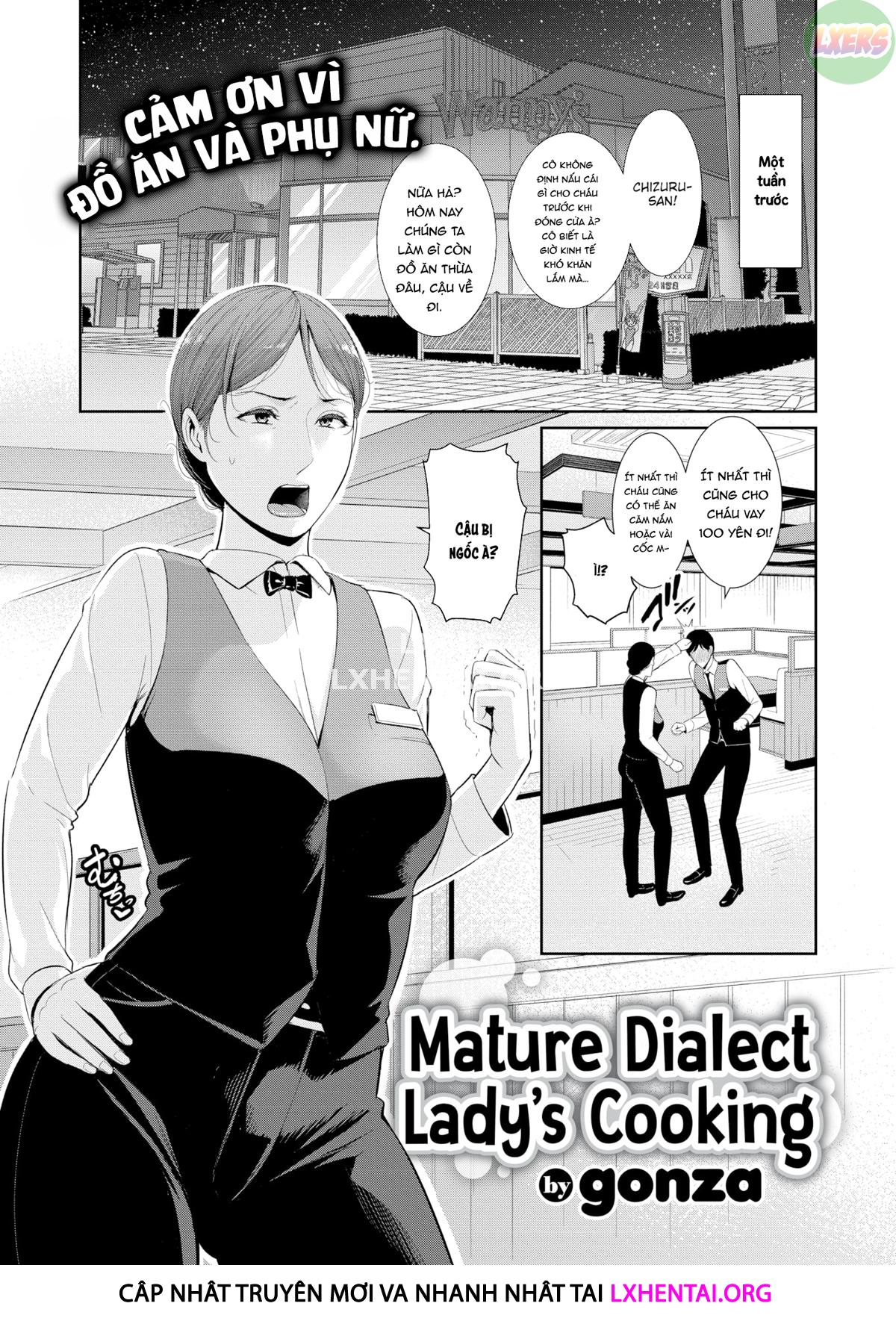 Đọc truyện hentai Món ăn của phụ nữ trưởng thành - Oneshot