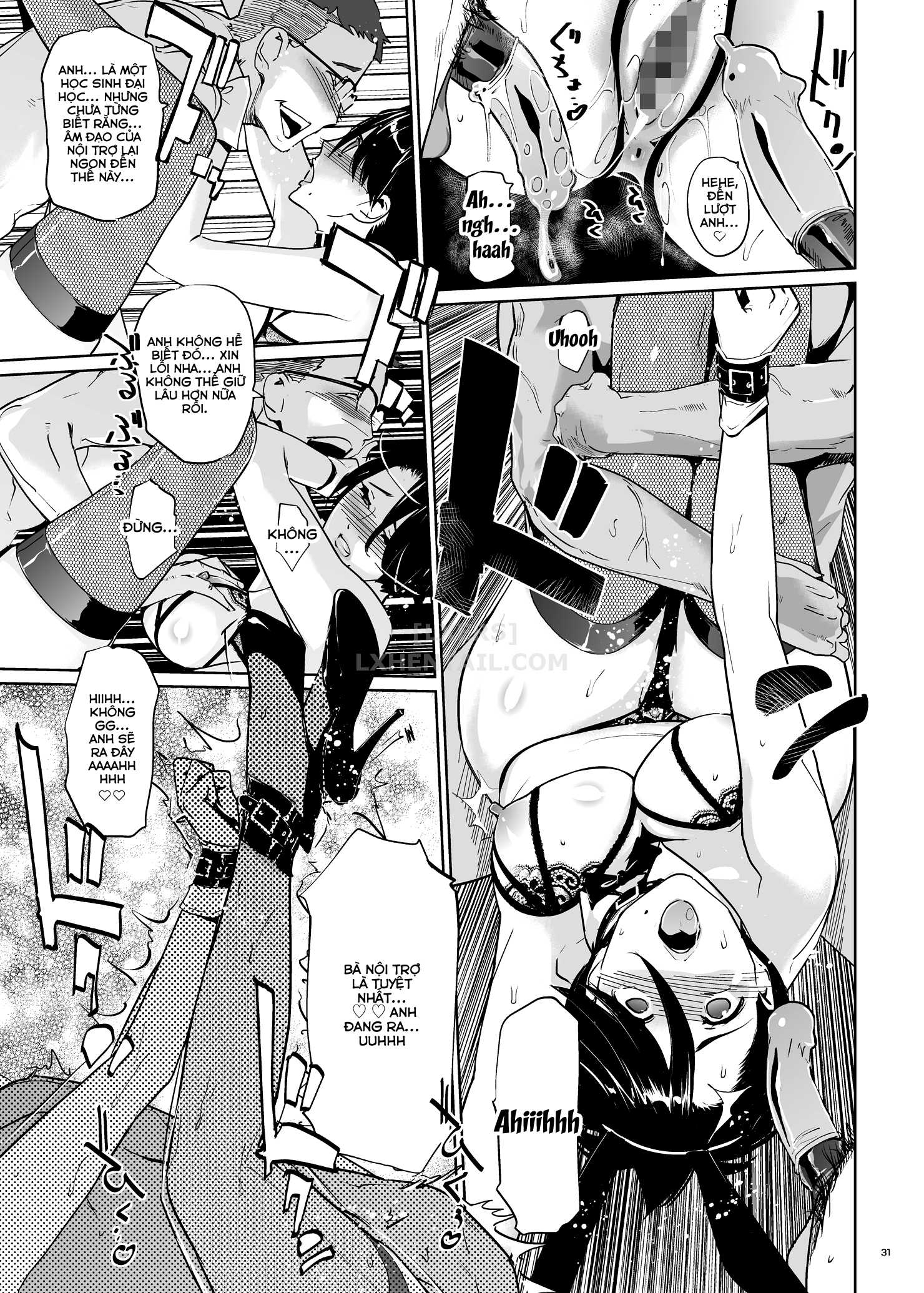 Đọc truyện hentai NTR Midnight Pool - Chap 2