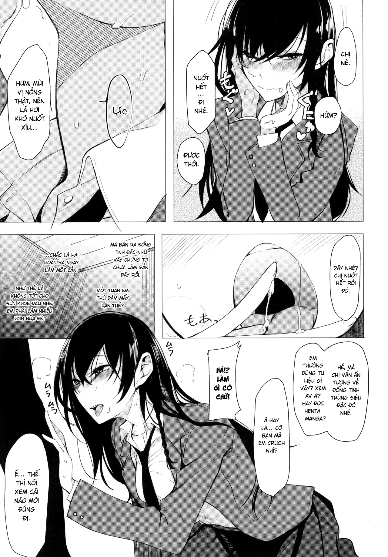 Đọc truyện hentai Cuốn truyện kể về việc tôi bị phục kích bởi một chị gái lạ mặt lớp trên - Chap 2