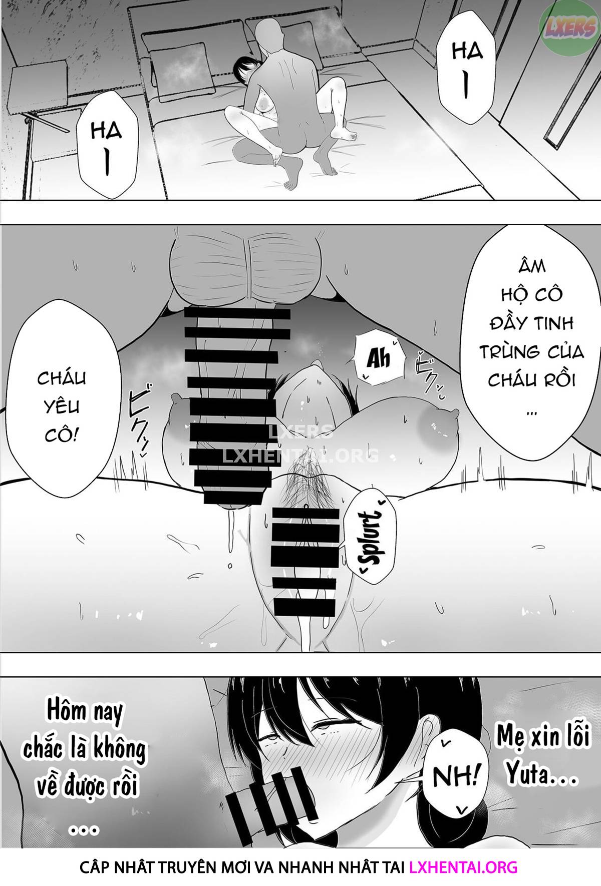 Đọc truyện hentai Người mẹ yêu quý của tôi, cô bạn gái ngốc nghếch của tôi - Chap 1