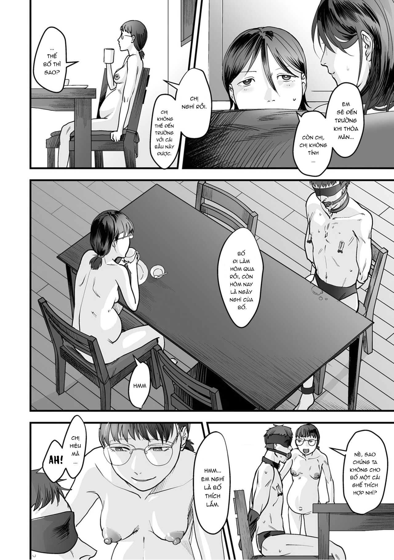 Đọc truyện hentai Trò chơi gia đình Chap 6 END