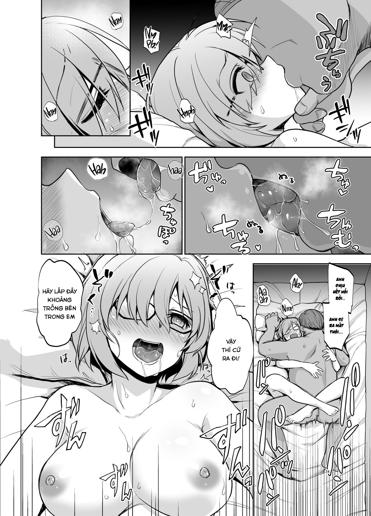 Đọc truyện hentai Senpai ga Rayshift Chuu Dake Kankei o Sematte Kuru Seiyoku Ousei na Chaldea Shokuin Oji-san to Mash (Fate/Grand Order) - Oneshot