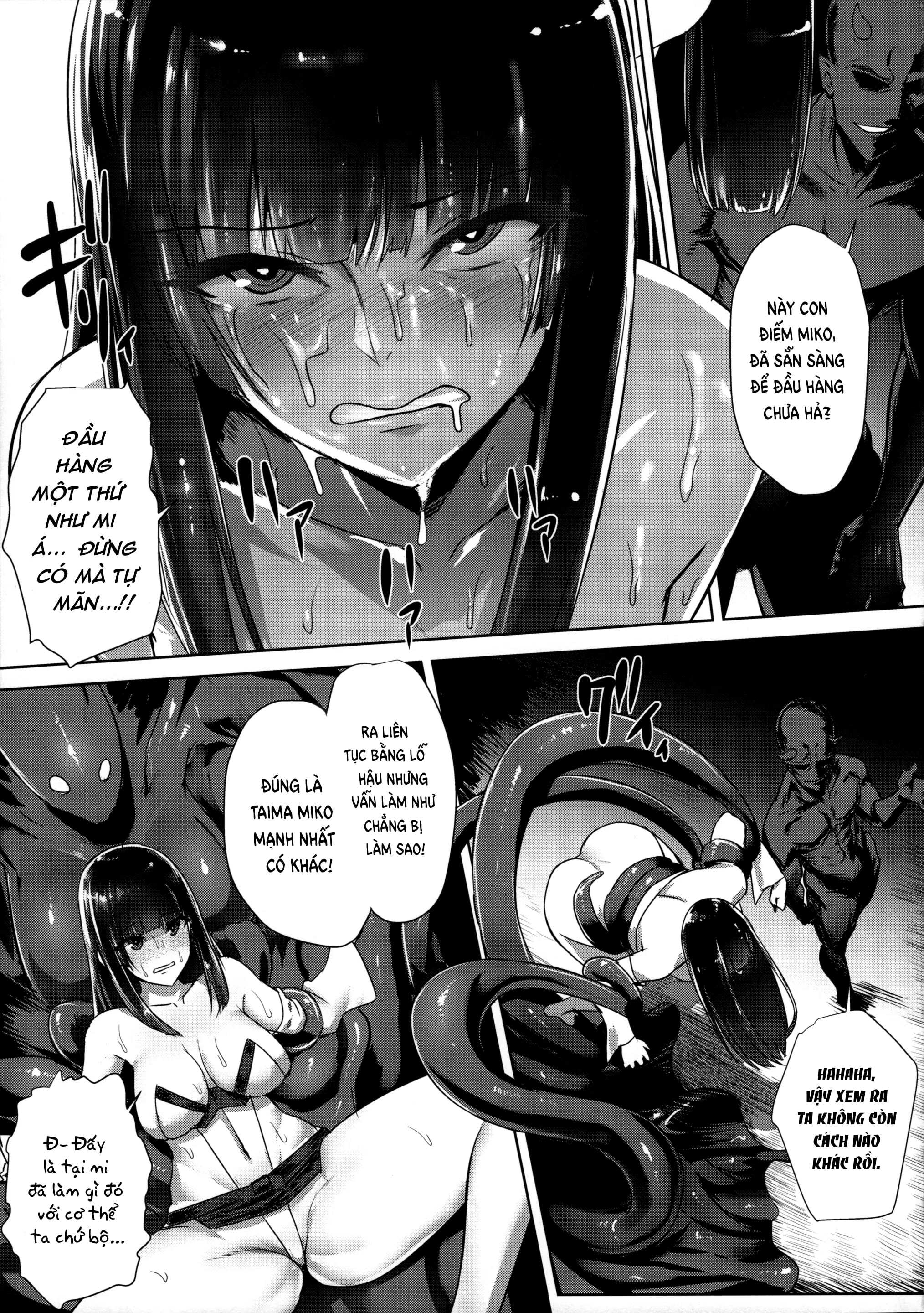 Đọc truyện hentai Vu Nữ Trừ Tà Oneshot