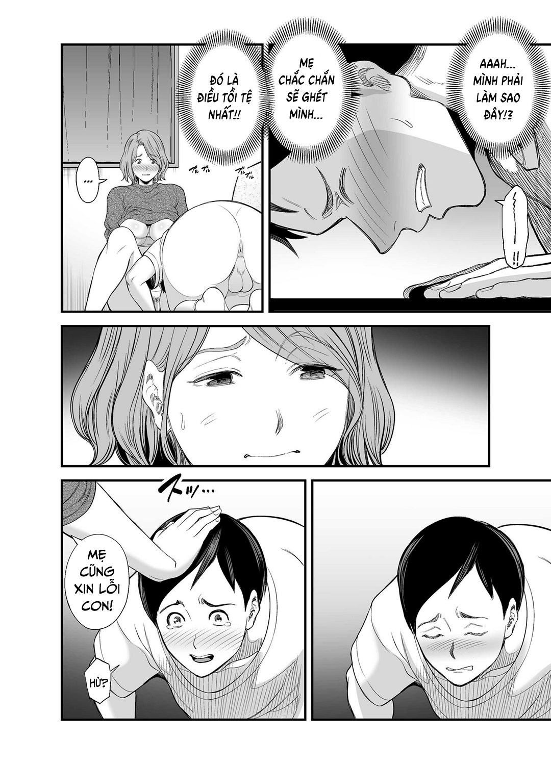 Đọc truyện hentai Mông to của mẹ quá sexy - Chap 1B