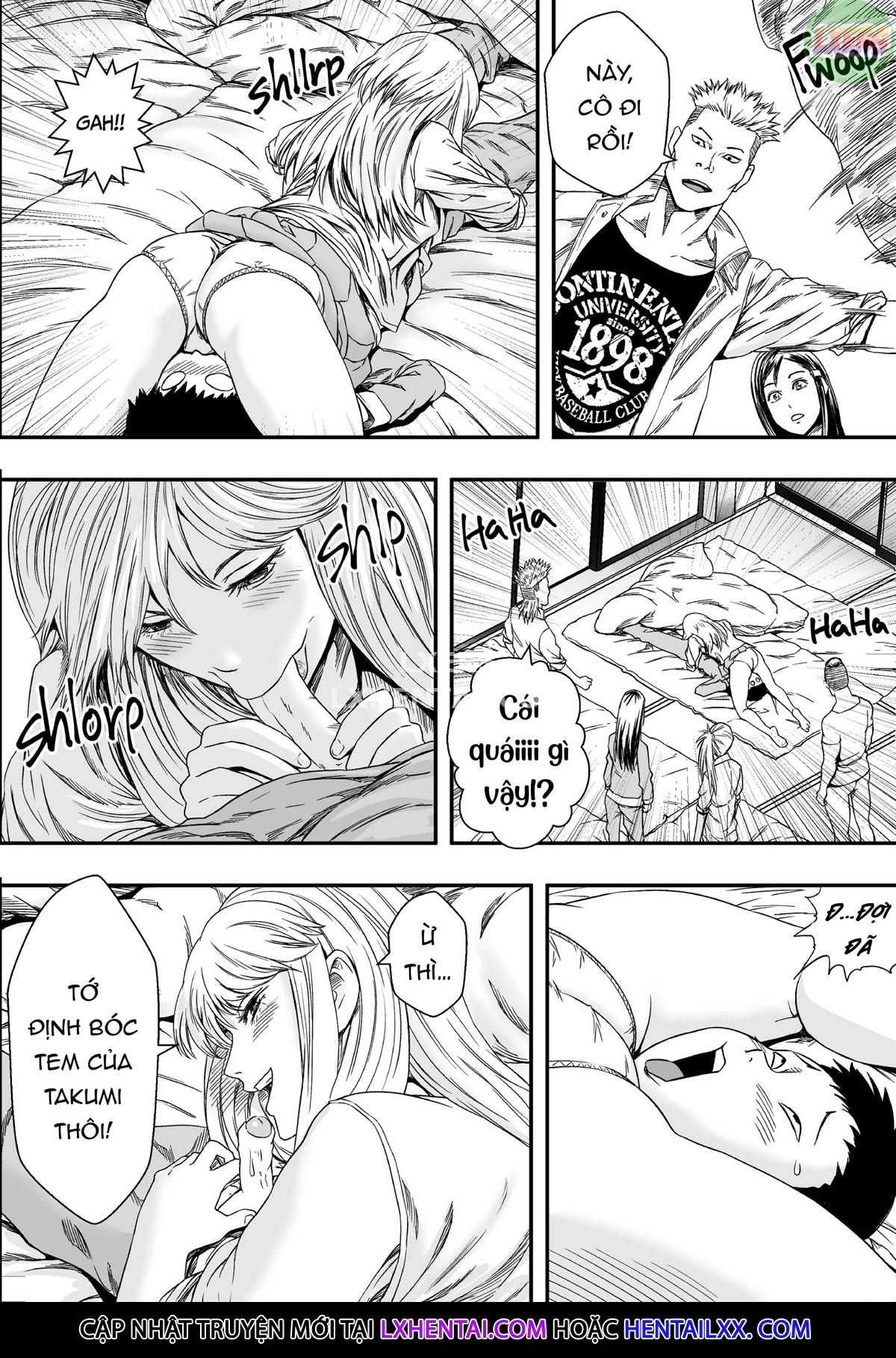 Đọc truyện hentai Field Trip with My First Crush and the Bad Crowd - Oneshot