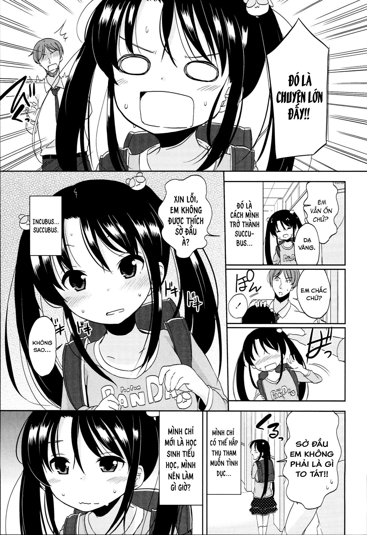 Đọc truyện hentai Tôi là học sinh tiểu học, nhưng từ hôm nay tôi trở thành Succubus - Chương 1