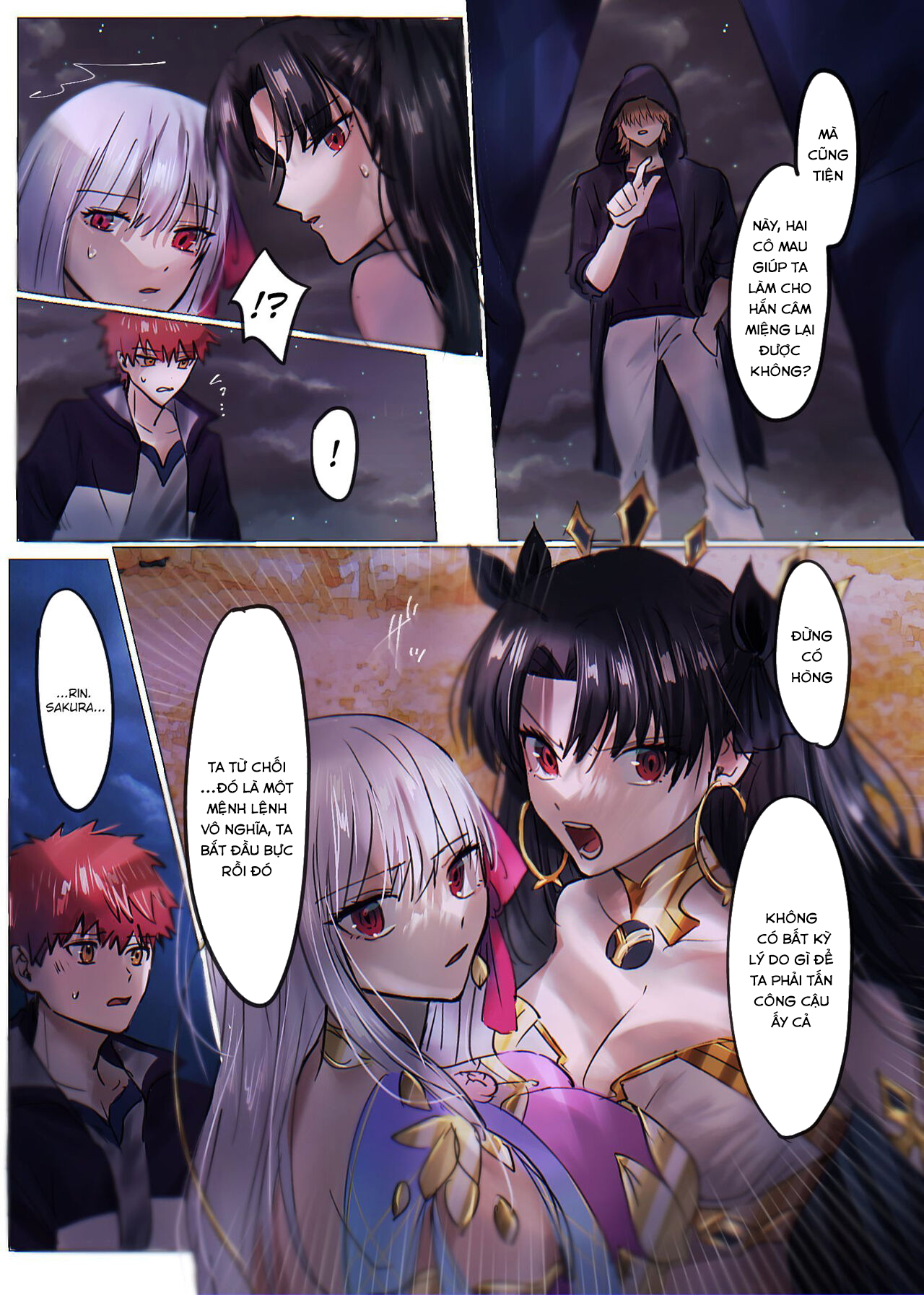 Đọc truyện hentai Fate rewrite ~Rin to Sakura ga Servant-ka Sennou Sareru Hon~ (Fate Grand Order) - Oneshot