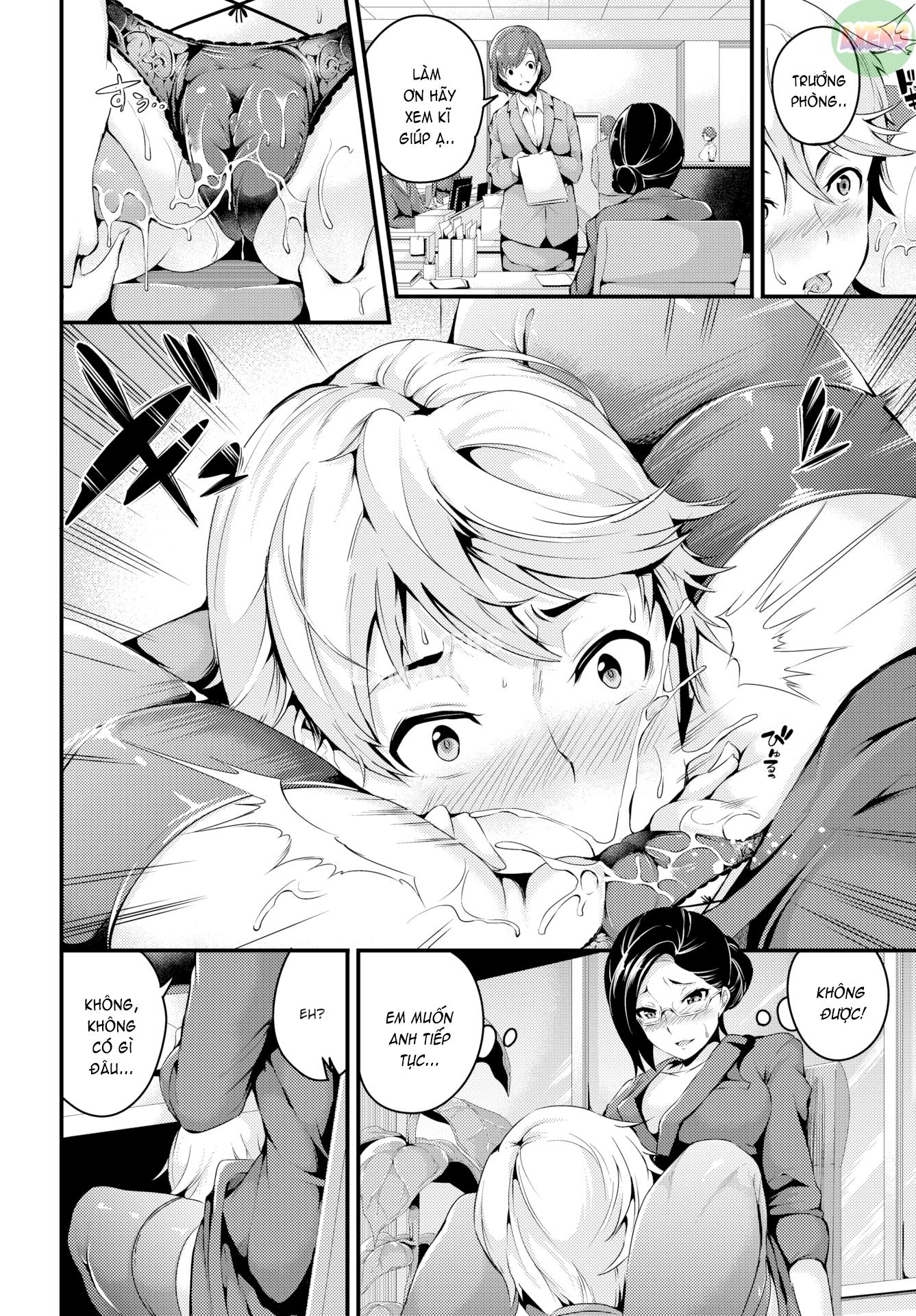 Đọc truyện hentai Sếp nữ siêu dâm đãng! - Oneshot