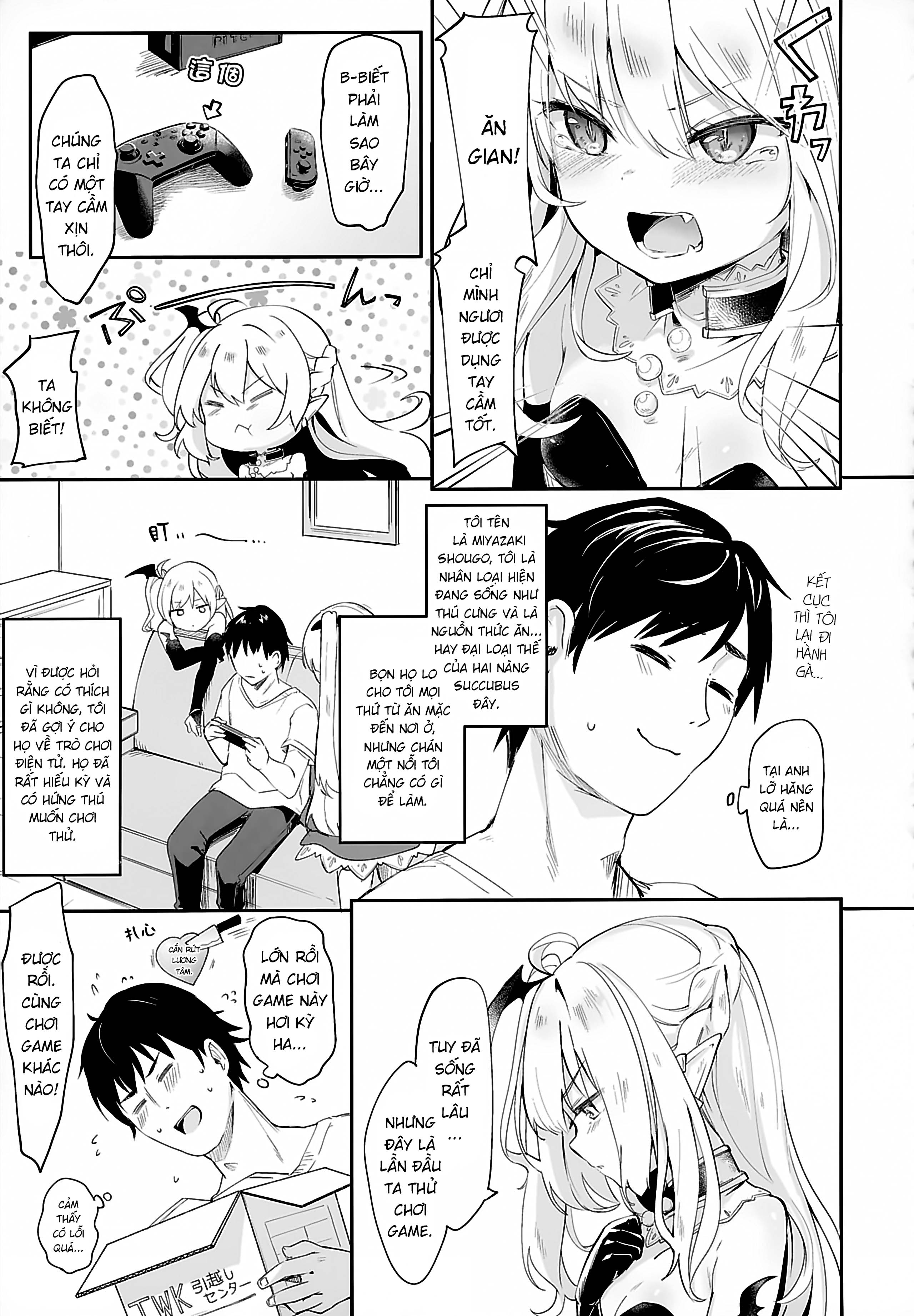 Đọc truyện hentai Boku wa Chiisana Succubus no Shimobe [Uncen] - Chap 4