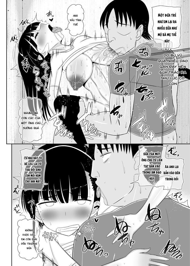 Đọc truyện hentai Loli Kyonyuu ni Yoroshiku Sou - Chap 2 + 3