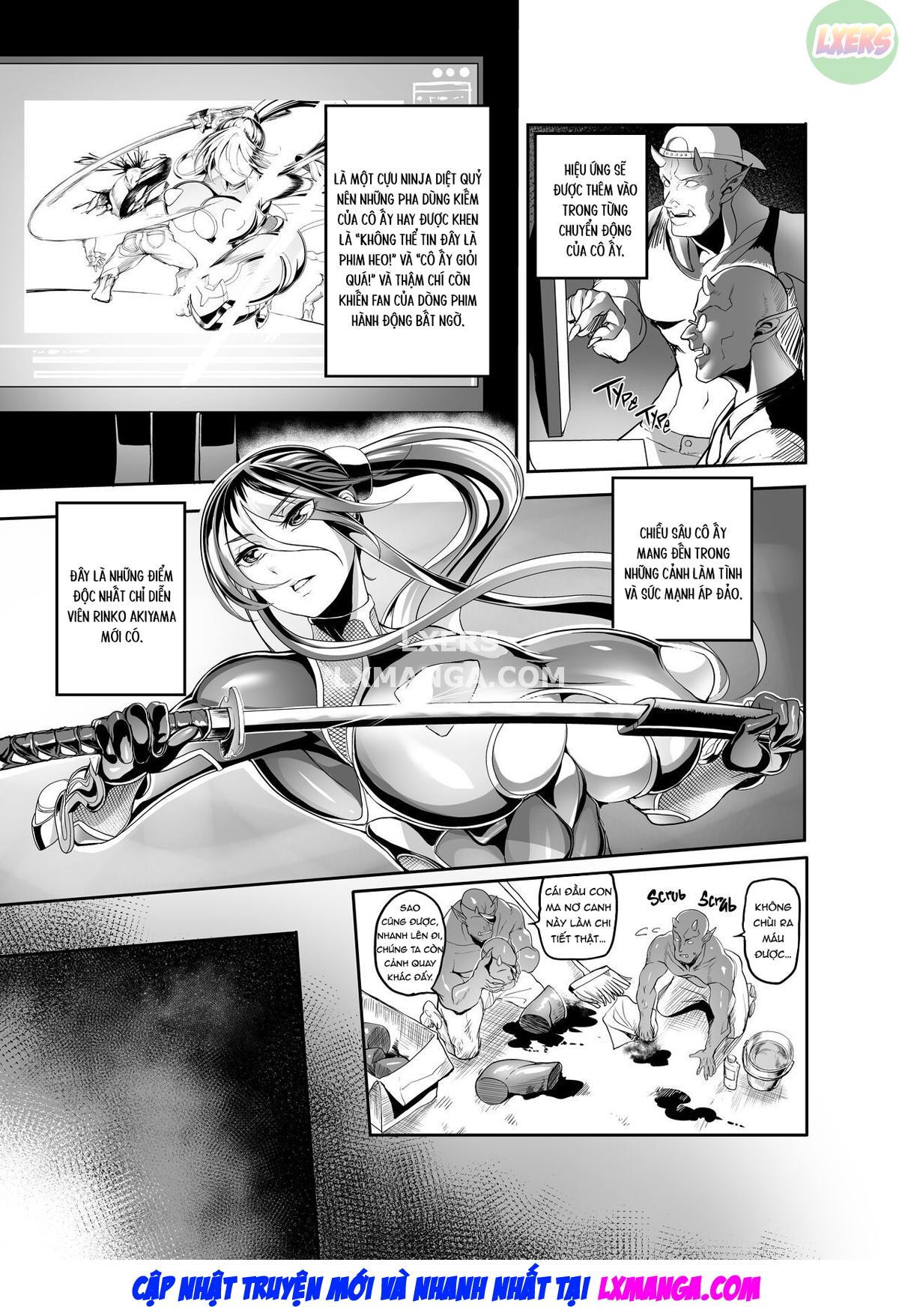 Đọc truyện hentai AV Joyuu Akiyama Rinko Shigoto No Ryuugi - Oneshot