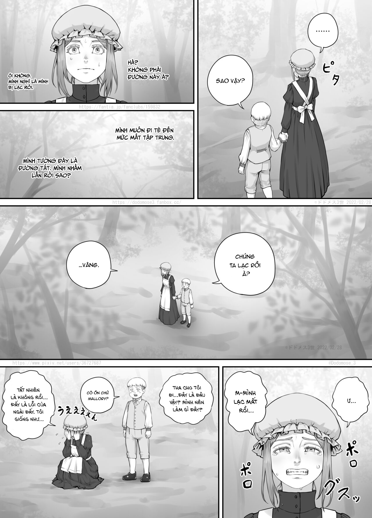Đọc truyện hentai Manga hầu gái và tu sĩ - Oneshot.