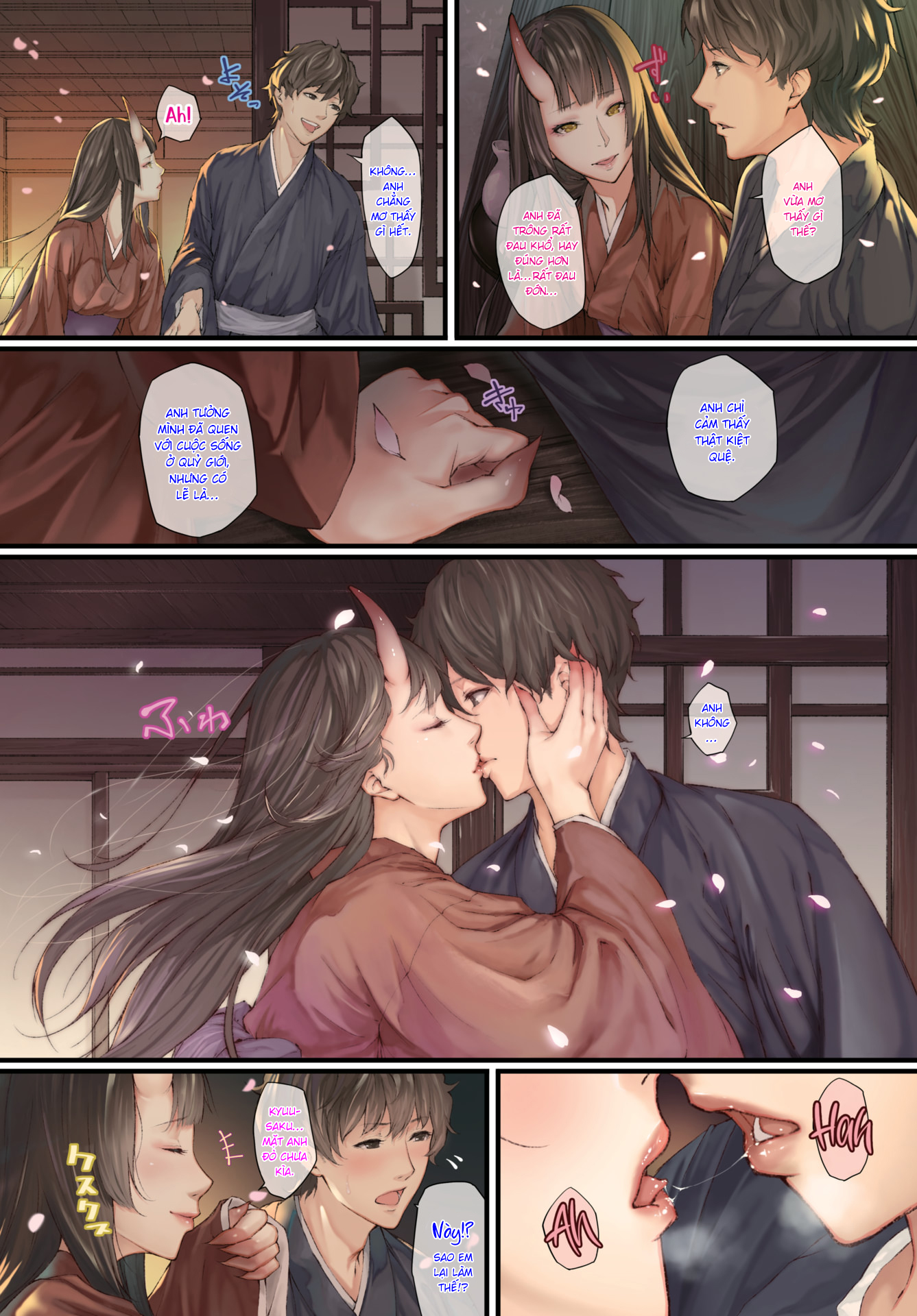 Đọc truyện hentai Tấm Lụa Trao Duyên - Oneshot
