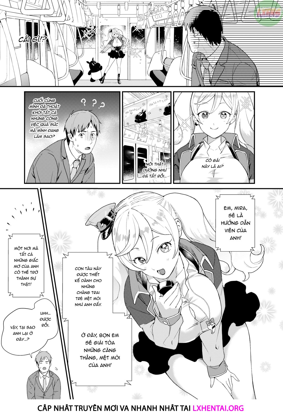 Đọc truyện hentai Hành trình trên chuyến tàu mát mẻ - Oneshot
