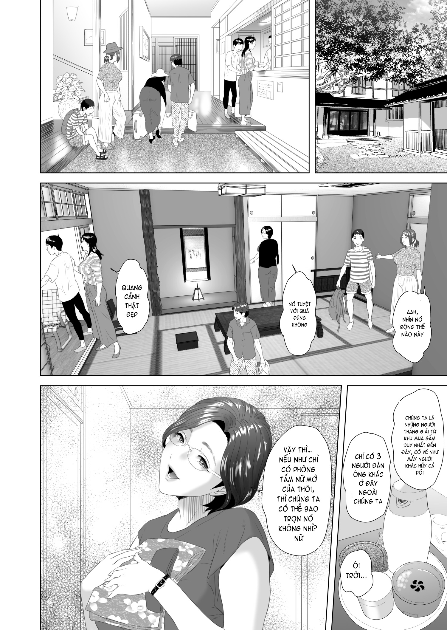 Đọc truyện hentai Neighborhood Seduction Joint Hot Spring Trip - Oneshot