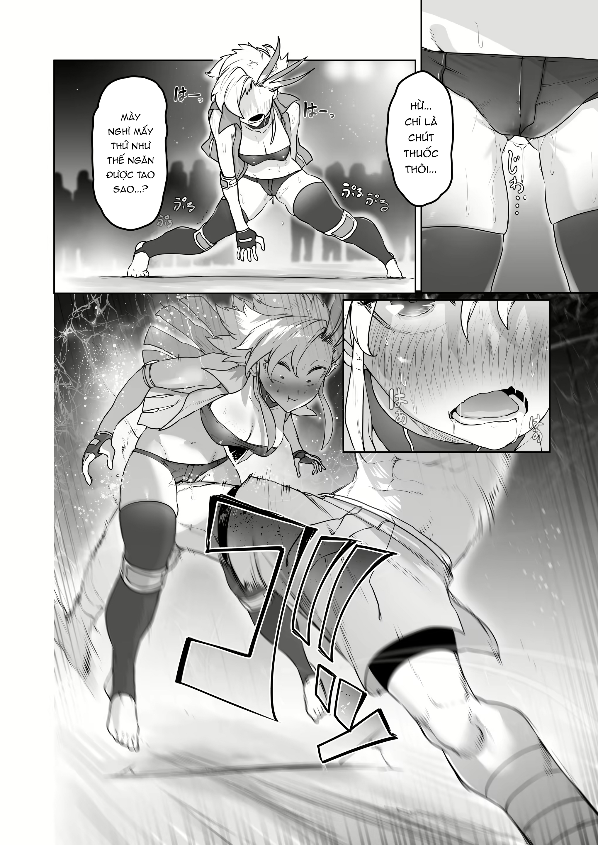 Đọc truyện hentai Battle Rape -Touka the Undefeated's Day of Humiliation- - Oneshot