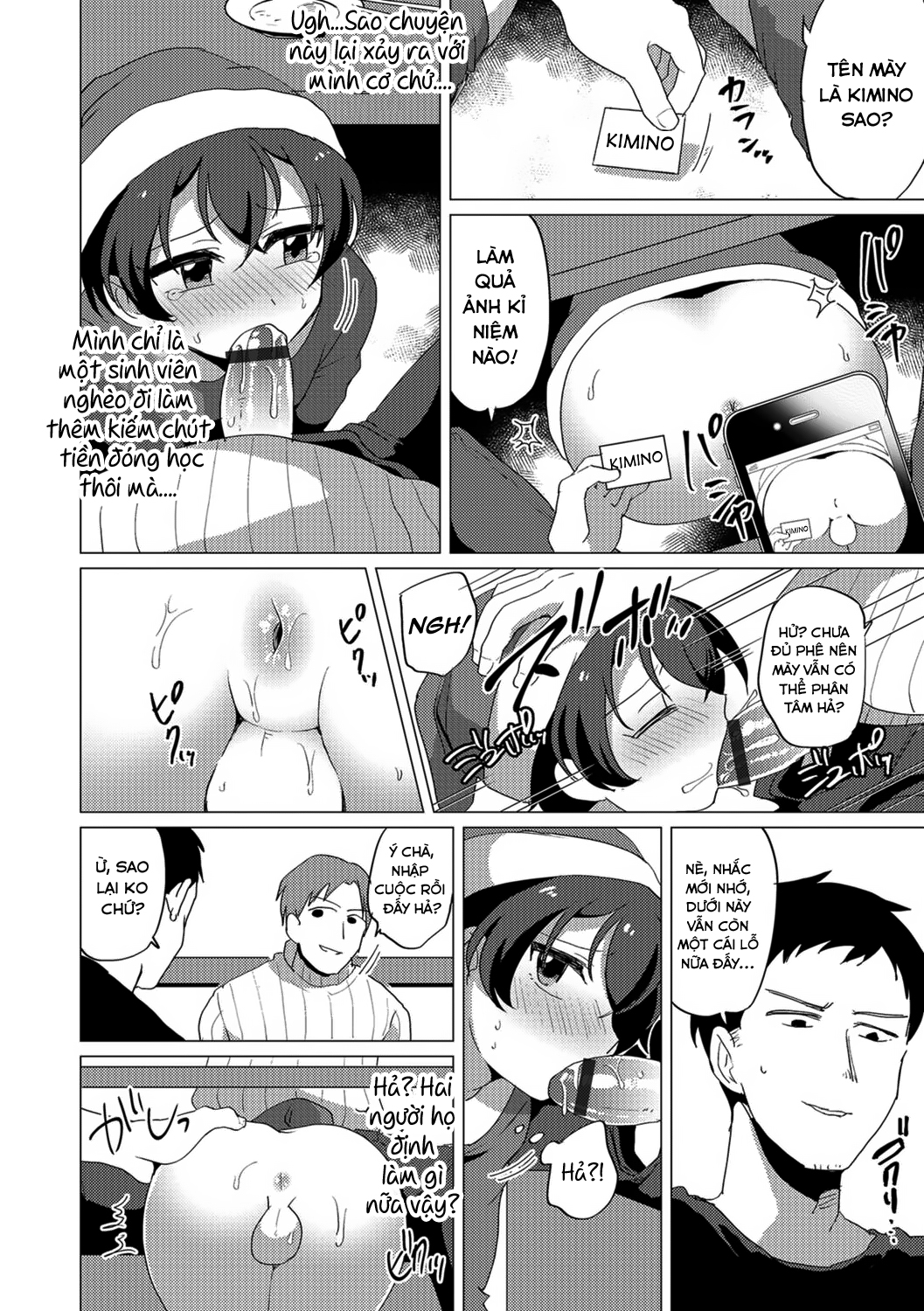 Đọc truyện hentai Miniskirt Santa-kun no Sekkyaku Oneshot