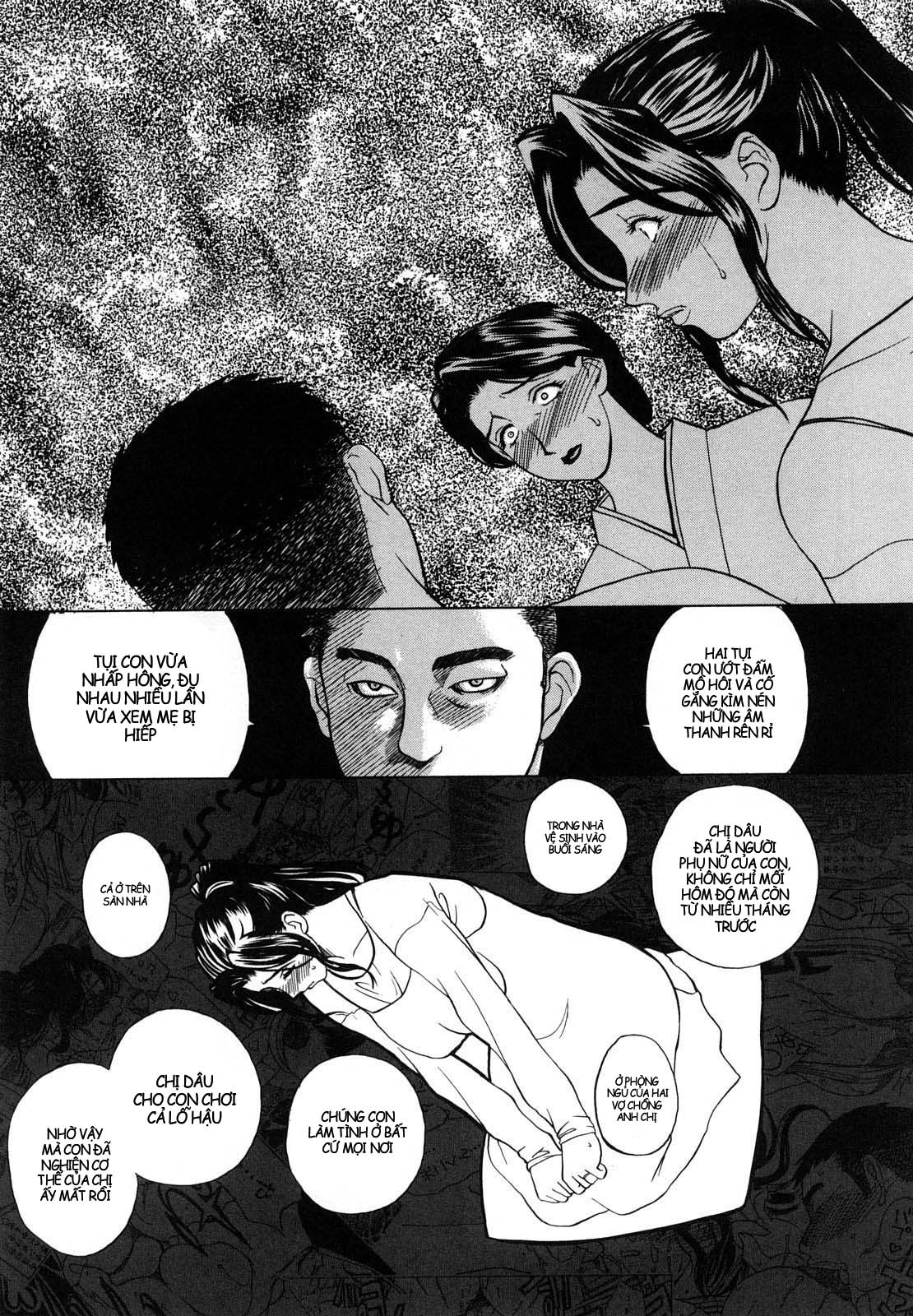 Đọc truyện hentai Cô dâu dâm đãng của nhà Takayanagike - Chap 4