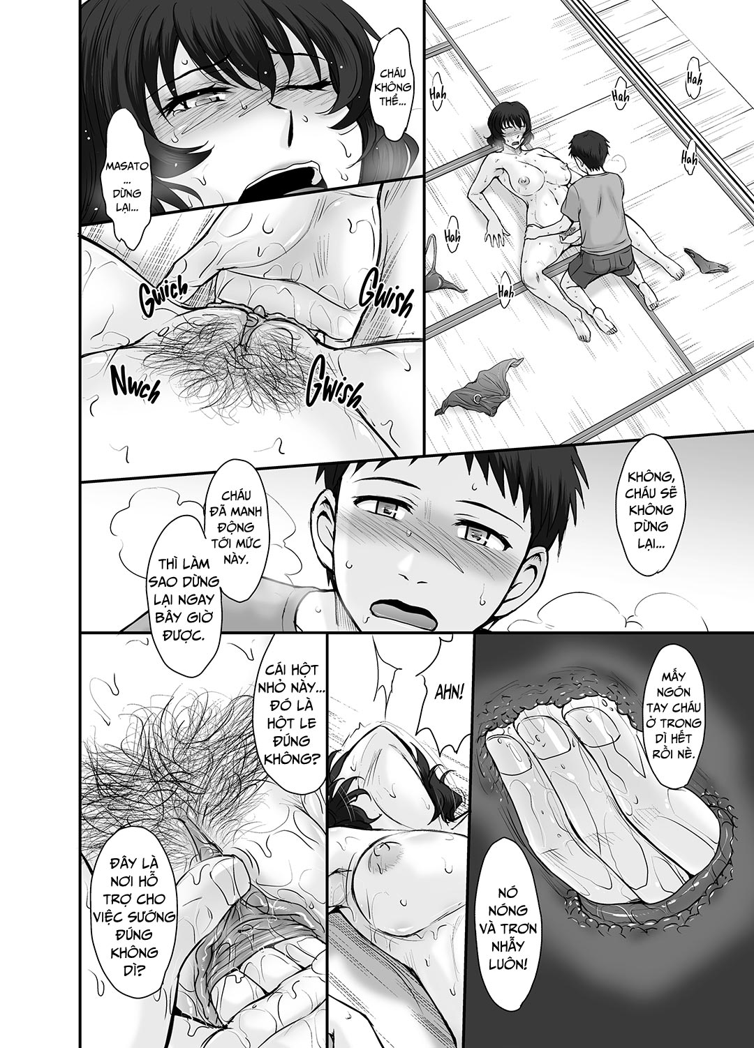 Đọc truyện hentai Kỳ nghỉ hè bỏng tay của dì cháu tôi - Oneshot
