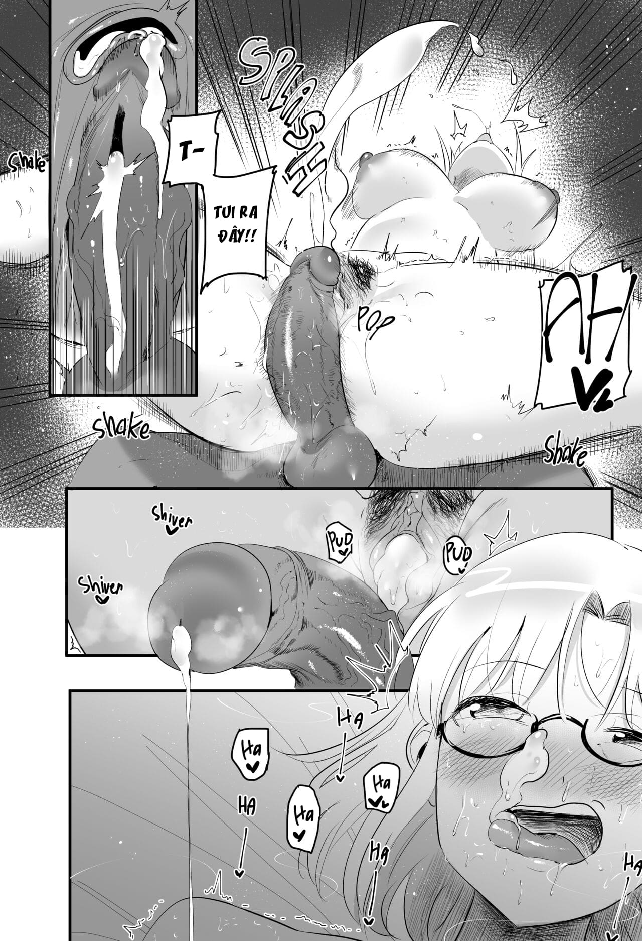 Đọc truyện hentai Tuyển tập những câu chuyện học đường - Chap 1. Gái đeo kính
