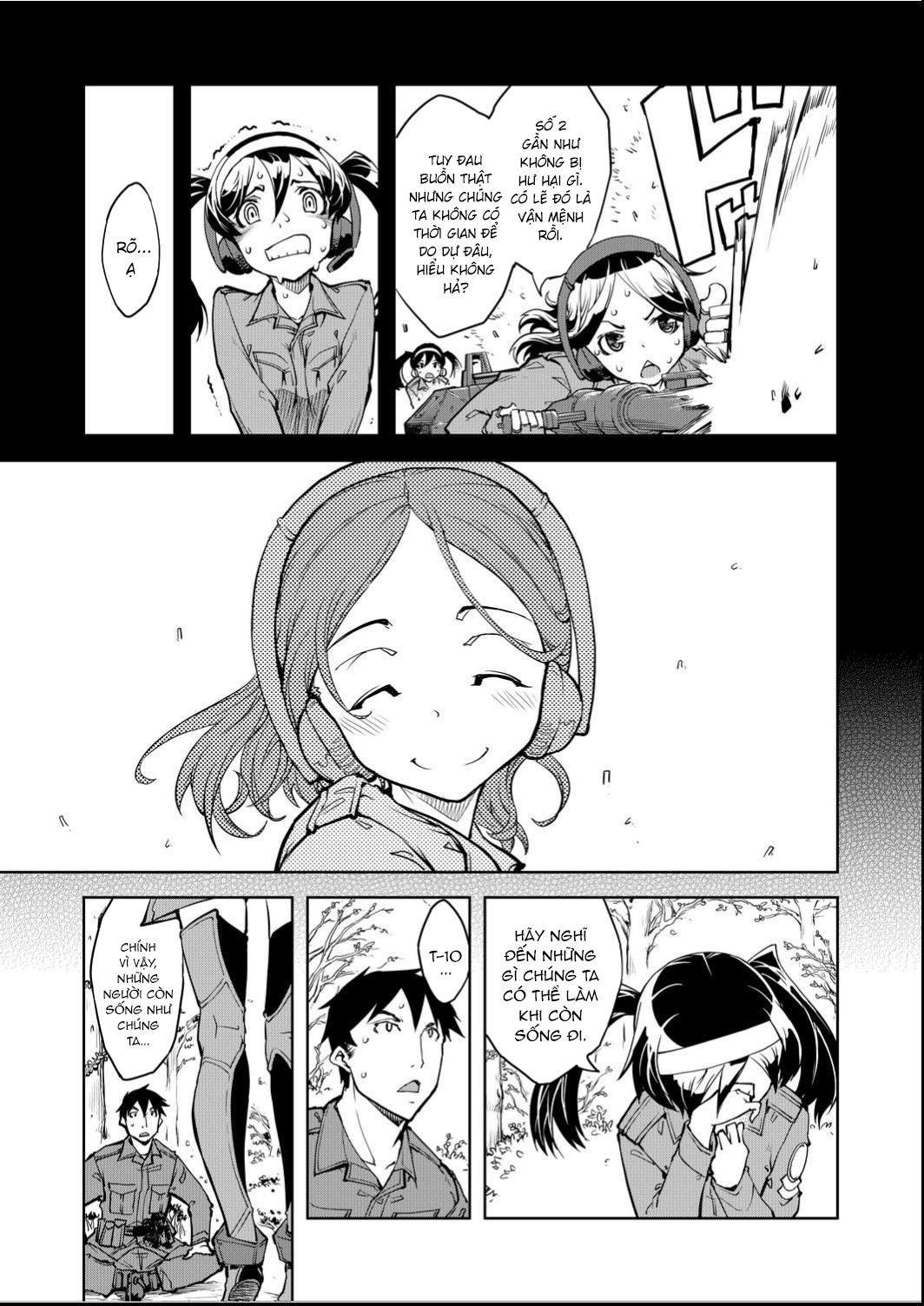 Đọc truyện hentai Những thiếu nữ chiến xa Chiến tuyến số 1