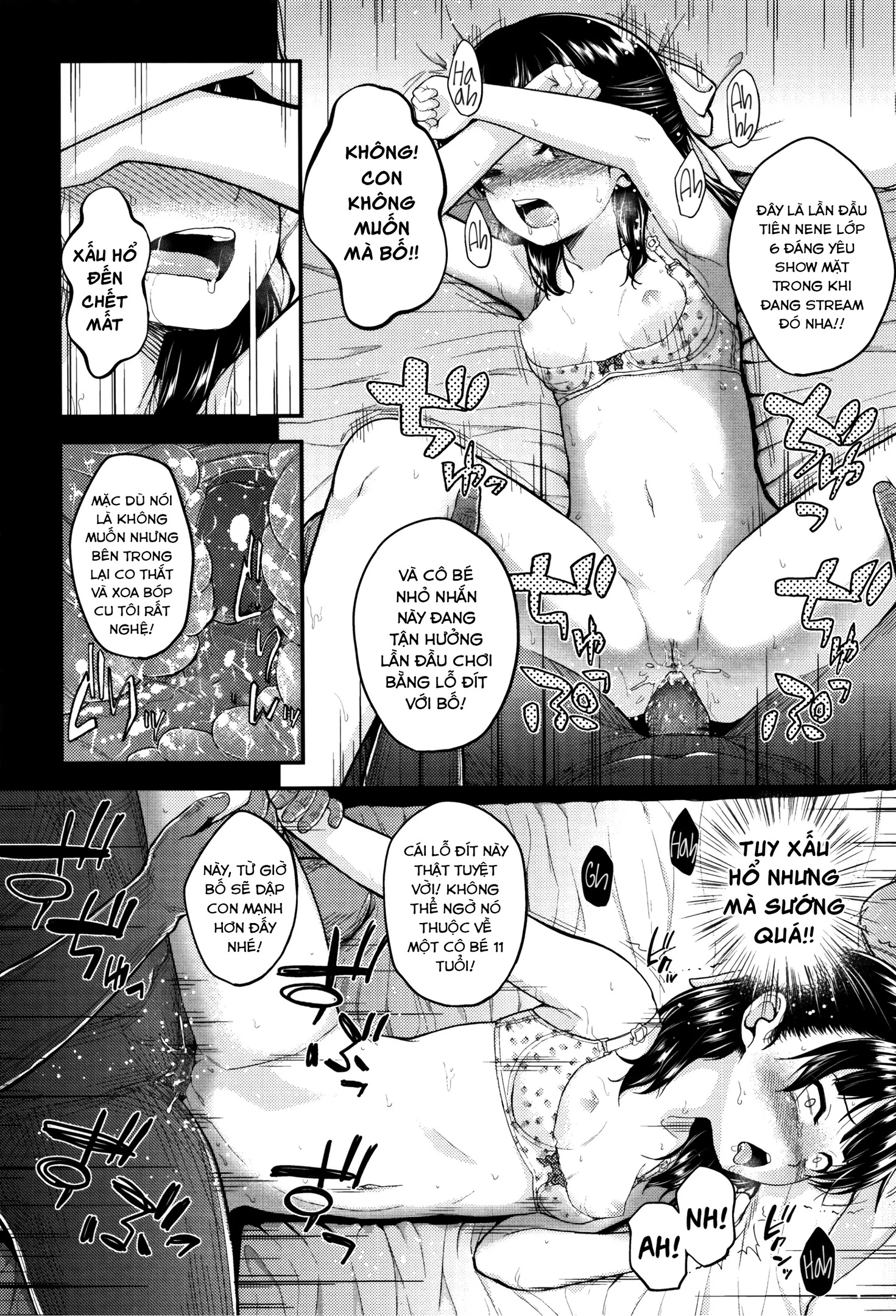 Đọc truyện hentai Bố ơi, hãy cố lên! - Oneshot