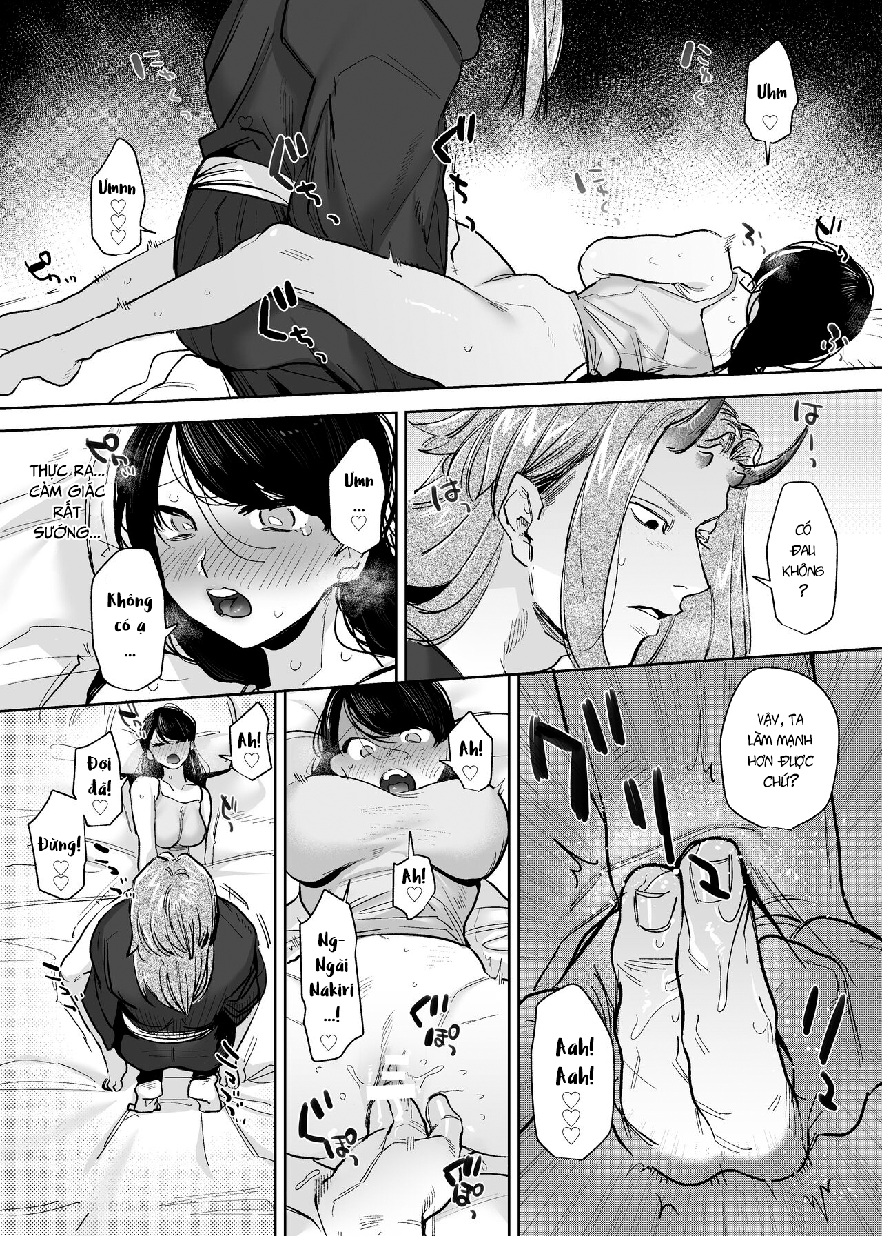 Đọc truyện hentai Hậu duệ ma thần và trinh nữ hiến thân - Chap 2