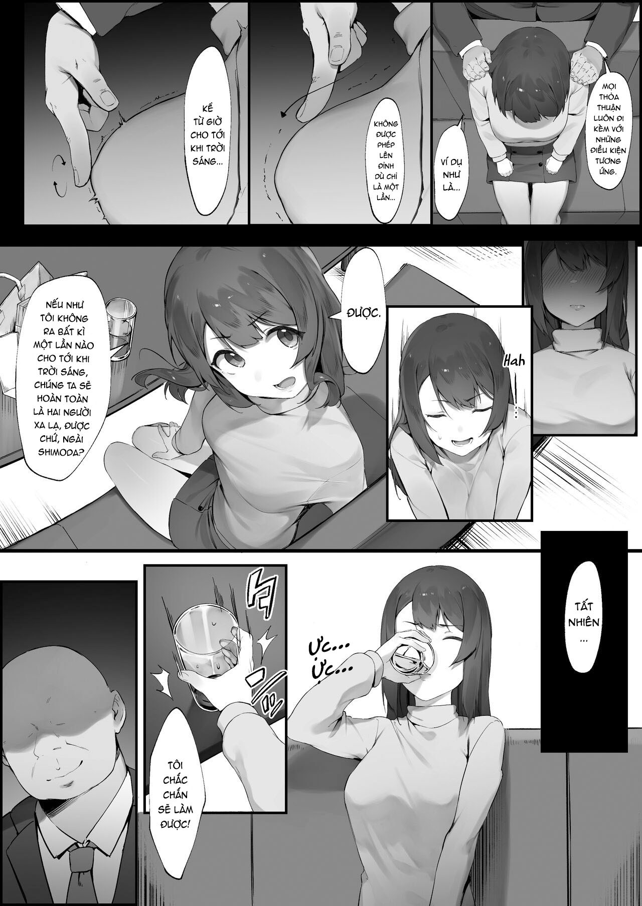 Đọc truyện hentai Khi bạn vượt quá giới hạn của 1 nhân viên tiếp rượu - Oneshot