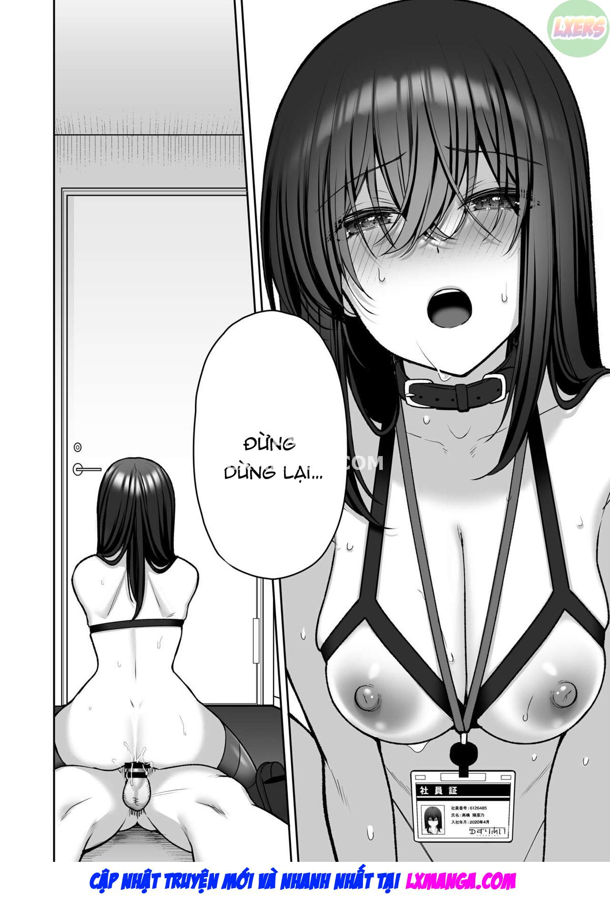 Đọc truyện hentai An Office Lady's Behind The Scenes Masochistic Onahole Training - Chap 2