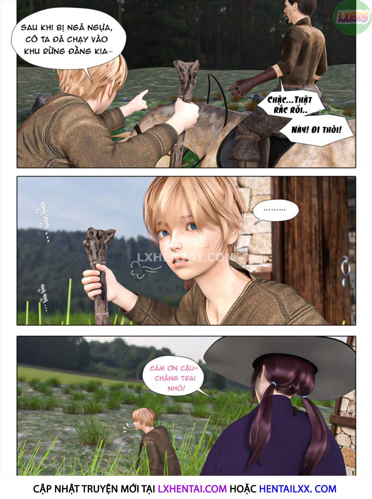 Đọc truyện hentai The Rose Fall Into Darkness - Chap 2
