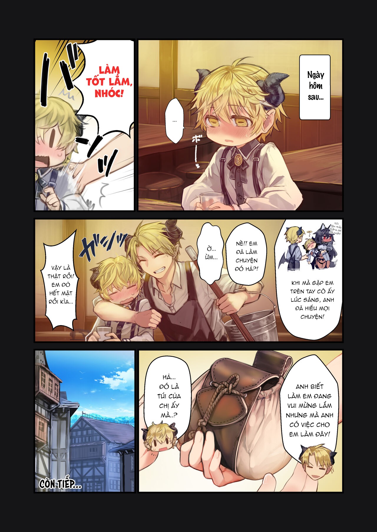 Đọc truyện hentai MILK - Câu chuyện về cậu bé Incubus được chiều chuộng bởi hai onee-san... - Chap 1