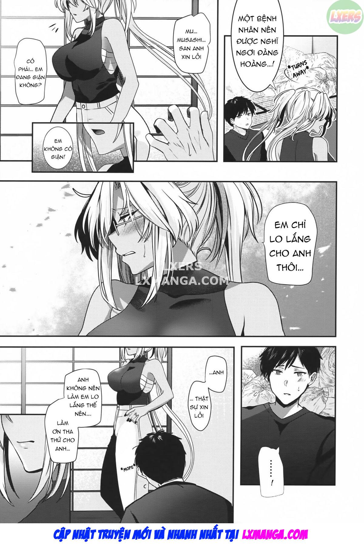 Đọc truyện hentai Musashi-San No Yoru Jijou Anata No Ai Kagi Hen - Oneshot