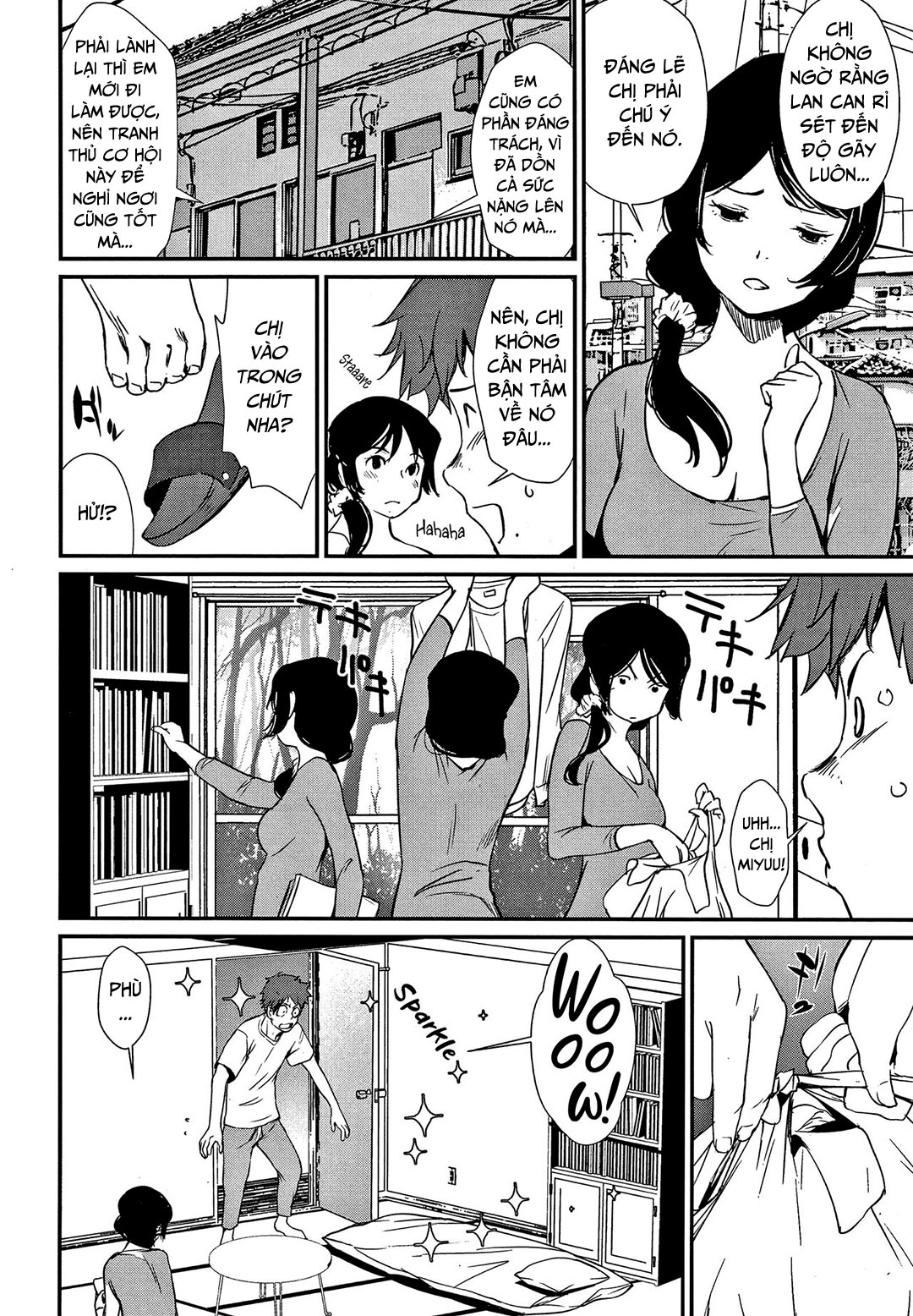 Đọc truyện hentai Chung cư may mắn - Oneshot